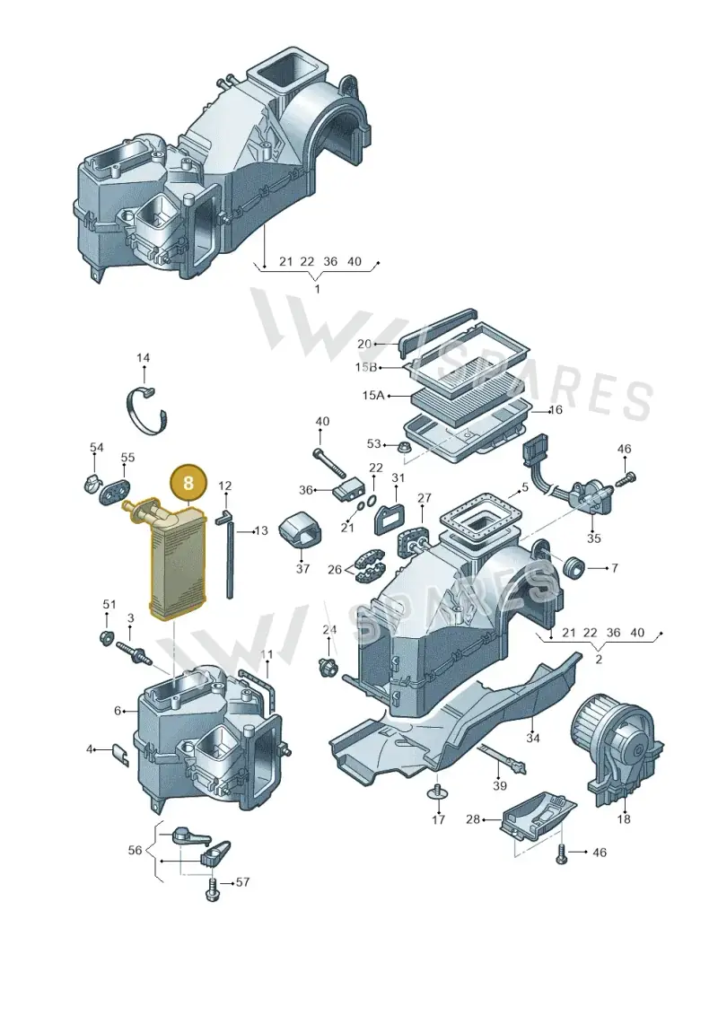 1J1819031B — Audi TT Coupe/Roadster (2002-2006) diagram 194820100, position 8
