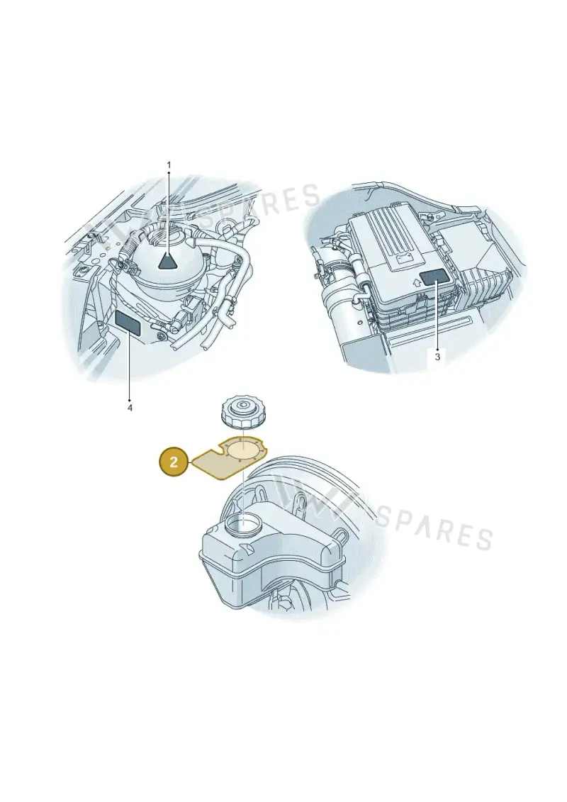 1K0010358C — Audi Q3 1.4 (2016-) diagram 855010150, position 2