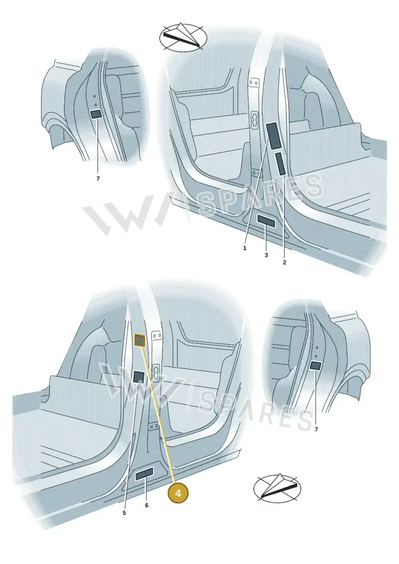 1K0010833P — Audi Q4 Sportback (2021-2022) diagram 89a010020, position 4