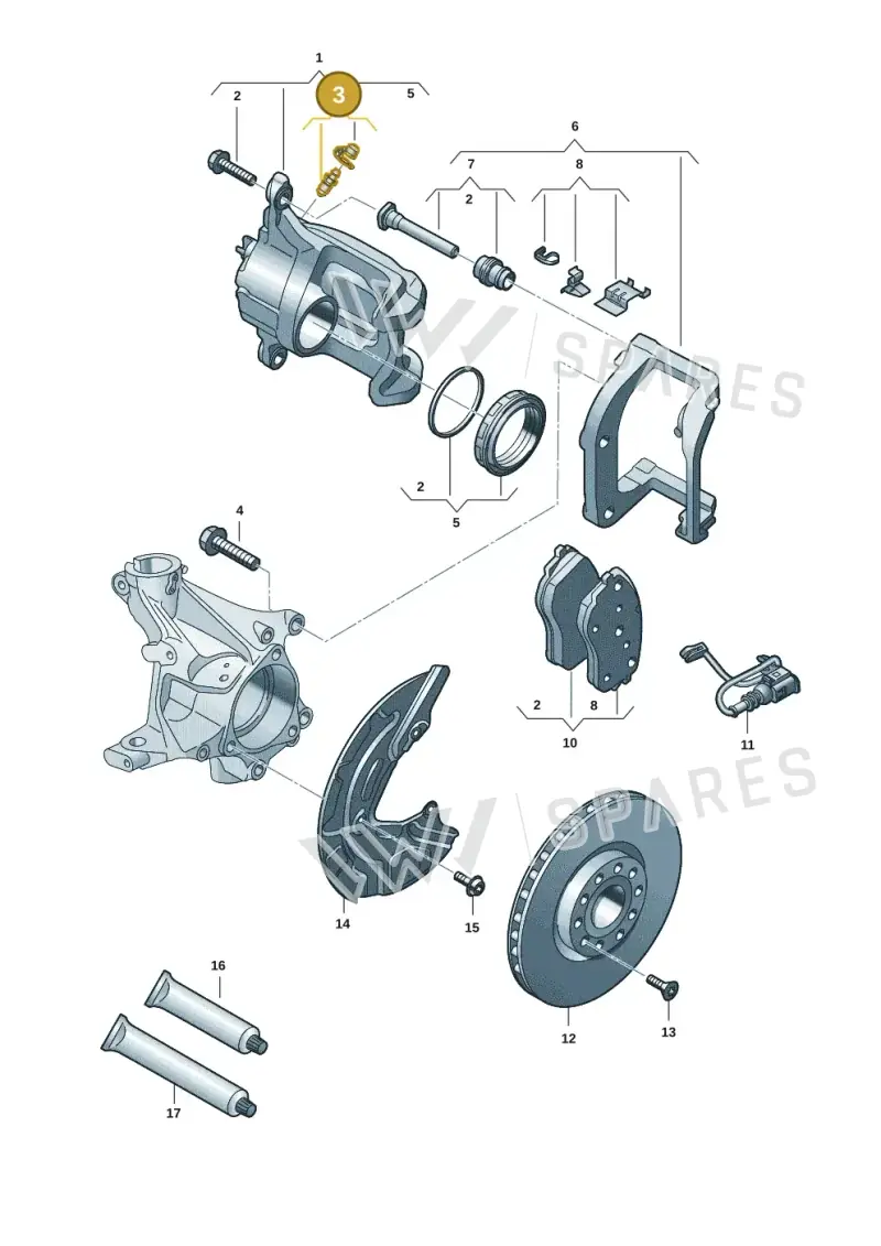 2H6615273 — Audi Q4 Sportback (2021-2022) diagram 89a615030, position 3