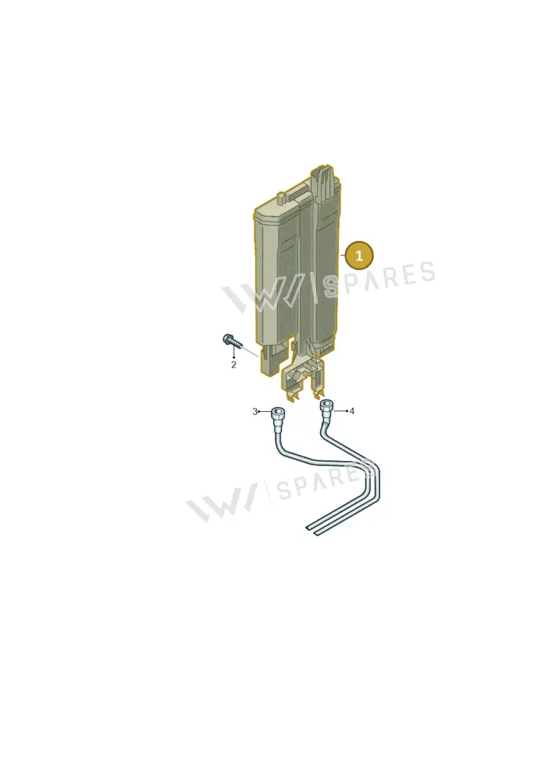 2Q0201801 — Audi A1 sportback 1.0 (2018-) diagram 890201800, position 1