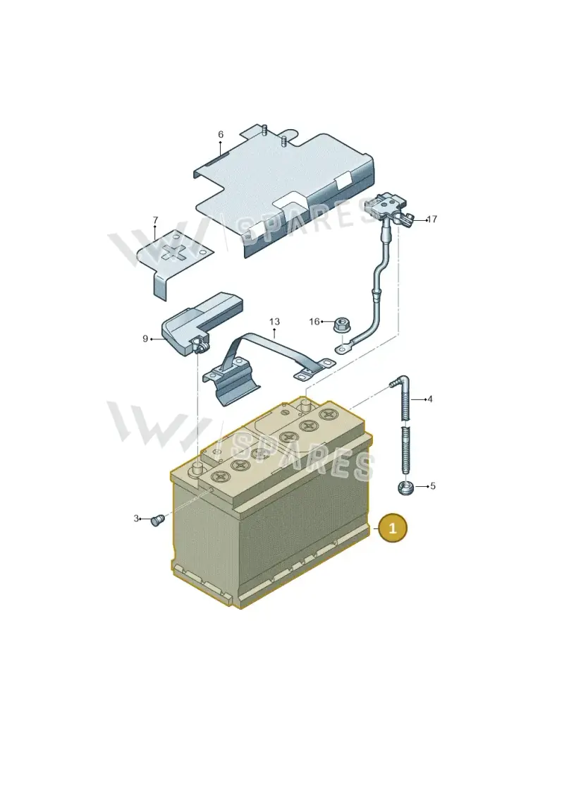 2QB915089L — Audi Q5 (2016-2025) diagram 896915000, position 1