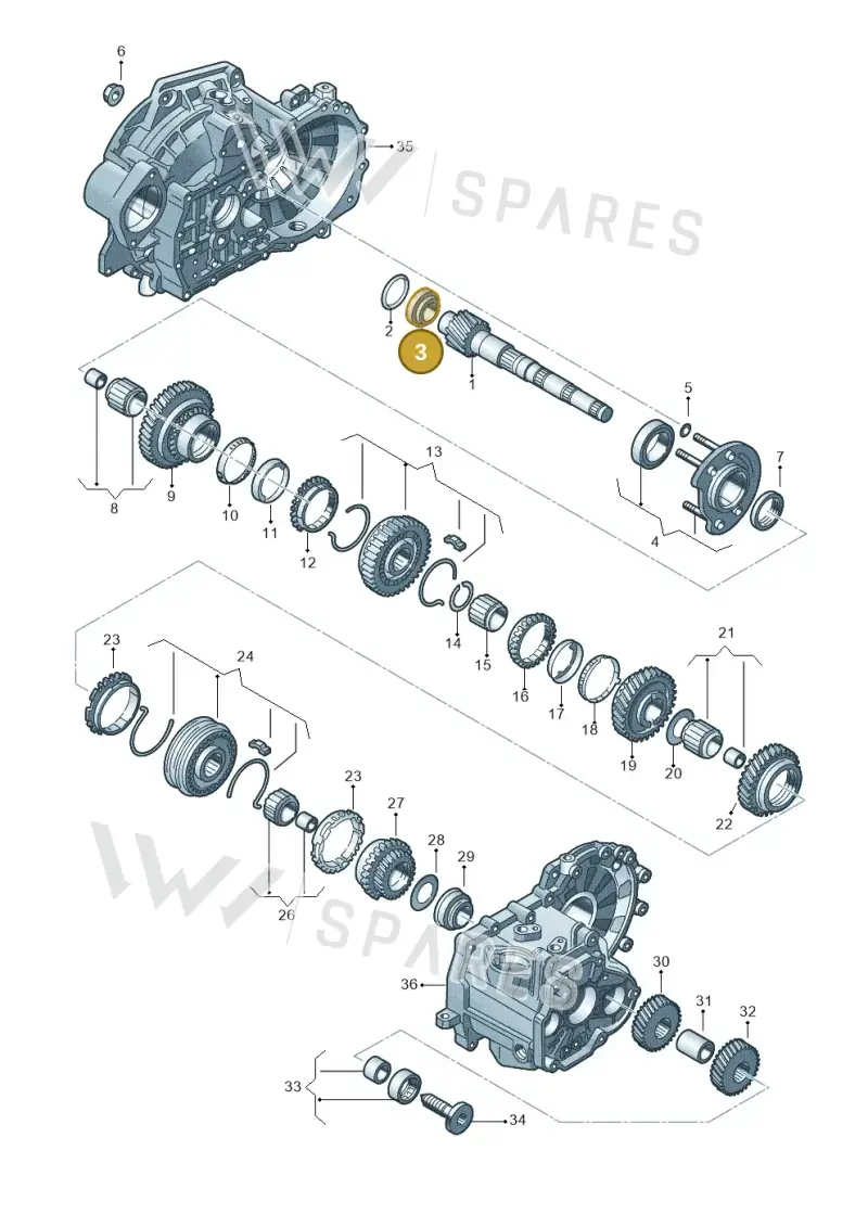 311405625N — Audi A3 Cabrio (2016-2020) diagram 746311300, position 3