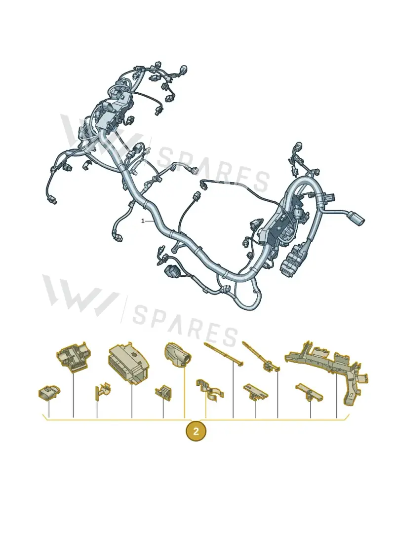 357972740E — Audi A3 Sportback (2019-2021) diagram 896971013, position 2