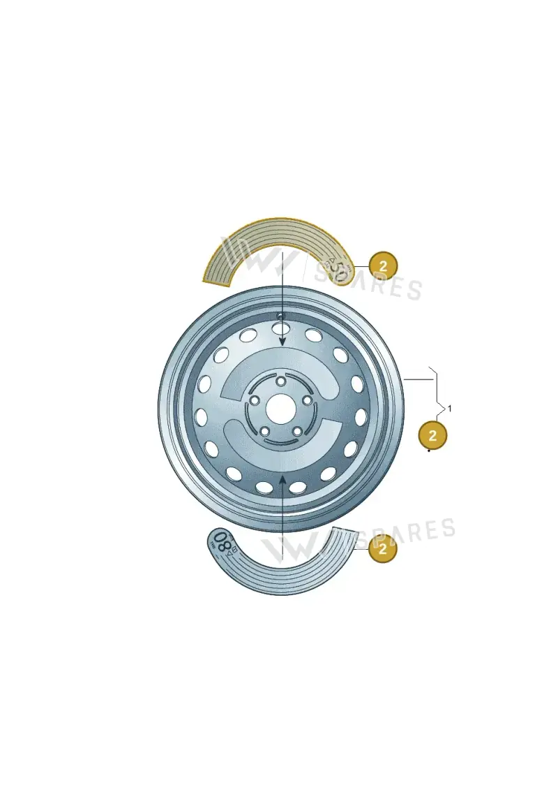 3AA010006C — Audi RS Q8 Quattro (2019-) diagram 855010400, position 2