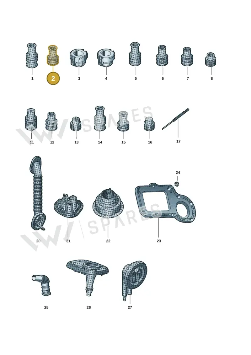 3C0972741 — Audi Q6 e-tron (2023-) diagram f5s971815, position 2