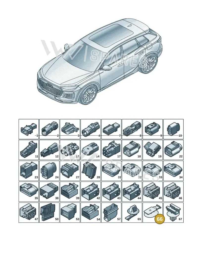 3C8971830A — Audi Q6 e-tron (2023-) diagram f5s971820, position 66