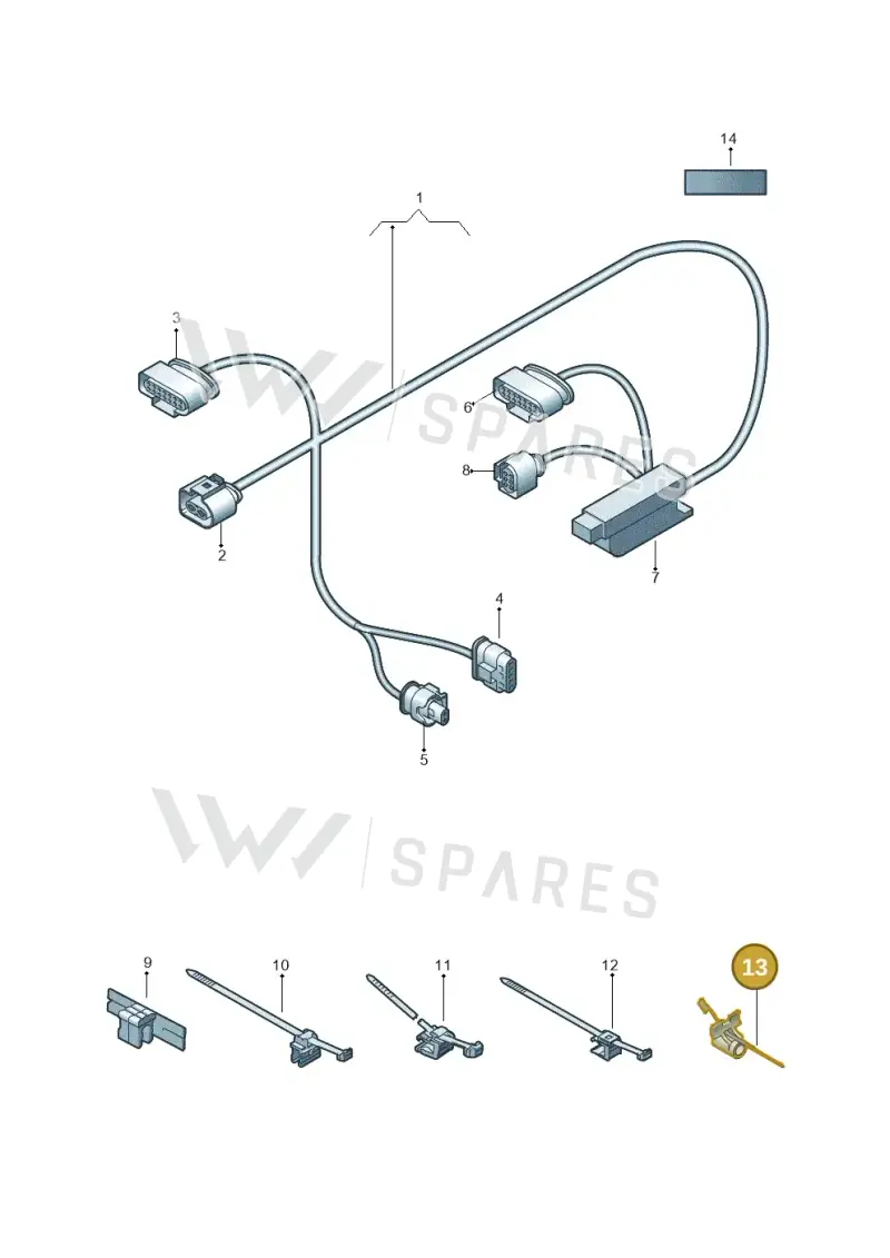 3D0971838 — Audi RS Q8 Quattro (2019-) diagram 859972280, position 13