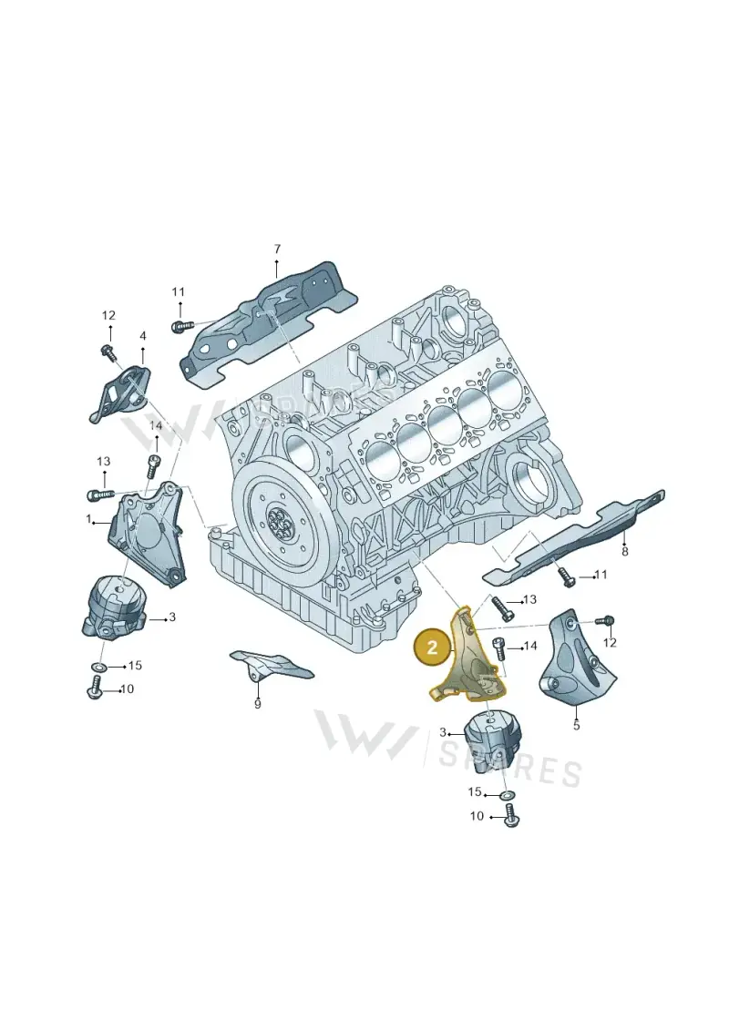 420199307H — Audi R8                08> (2007-) diagram 752199050, position 2
