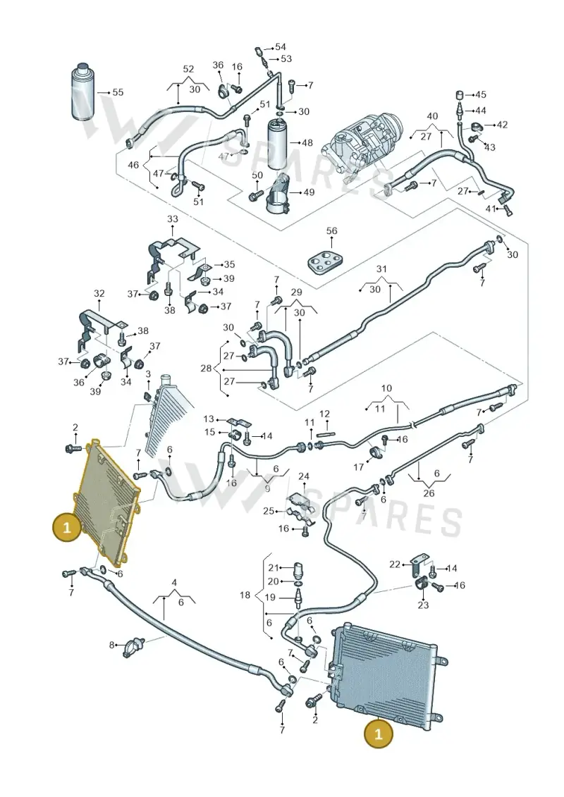 420260401B — Audi R8 qu. 5.2 (2012-2015) diagram 618260400, position 1