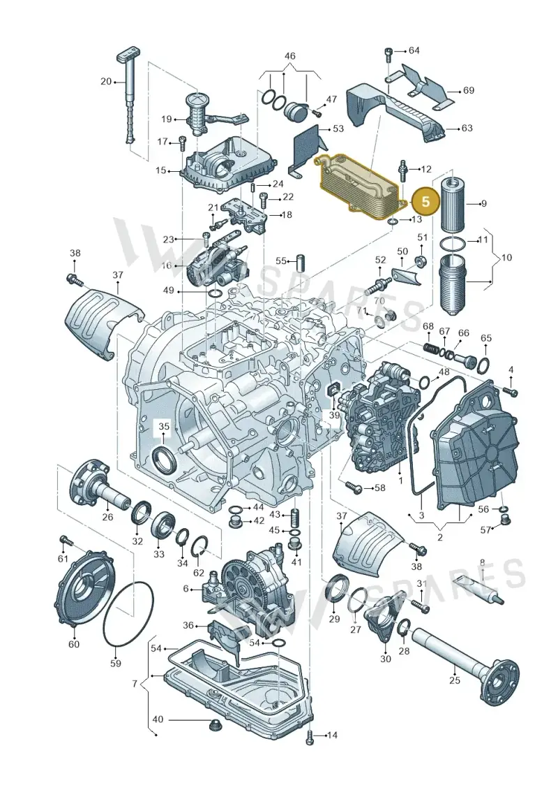 420317019E — Audi R8 qu. 5.2 (2012-2015) diagram 872325500, position 5