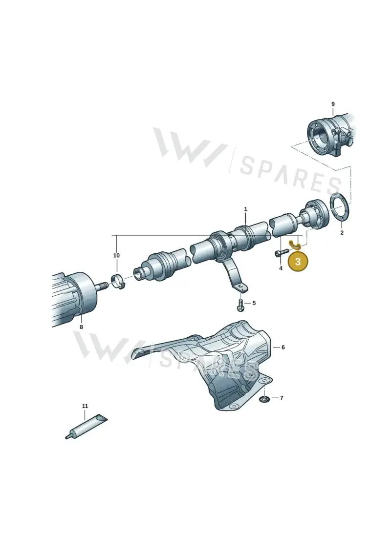 420407357 — Audi A5 Limousine (2024-2025) diagram 8wk521000, position 3