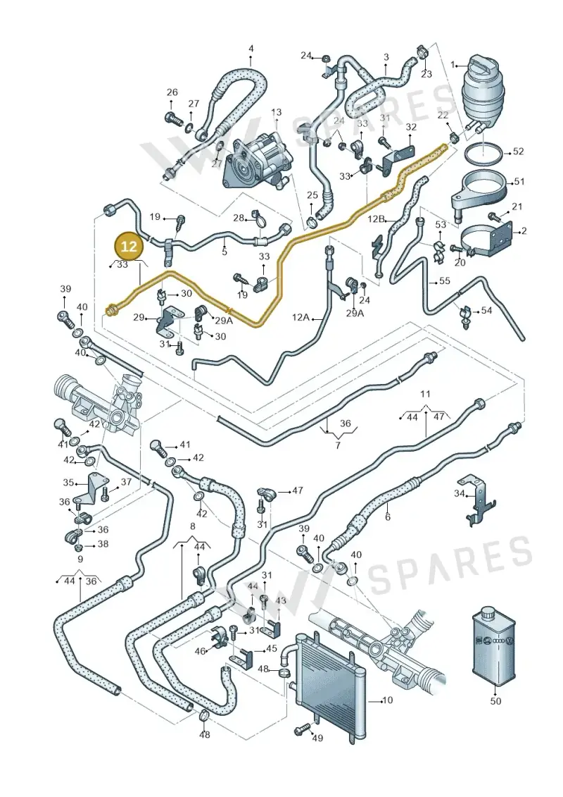 420422857E — Audi R8 qu. 5.2 (2012-2015) diagram 618422500, position 12