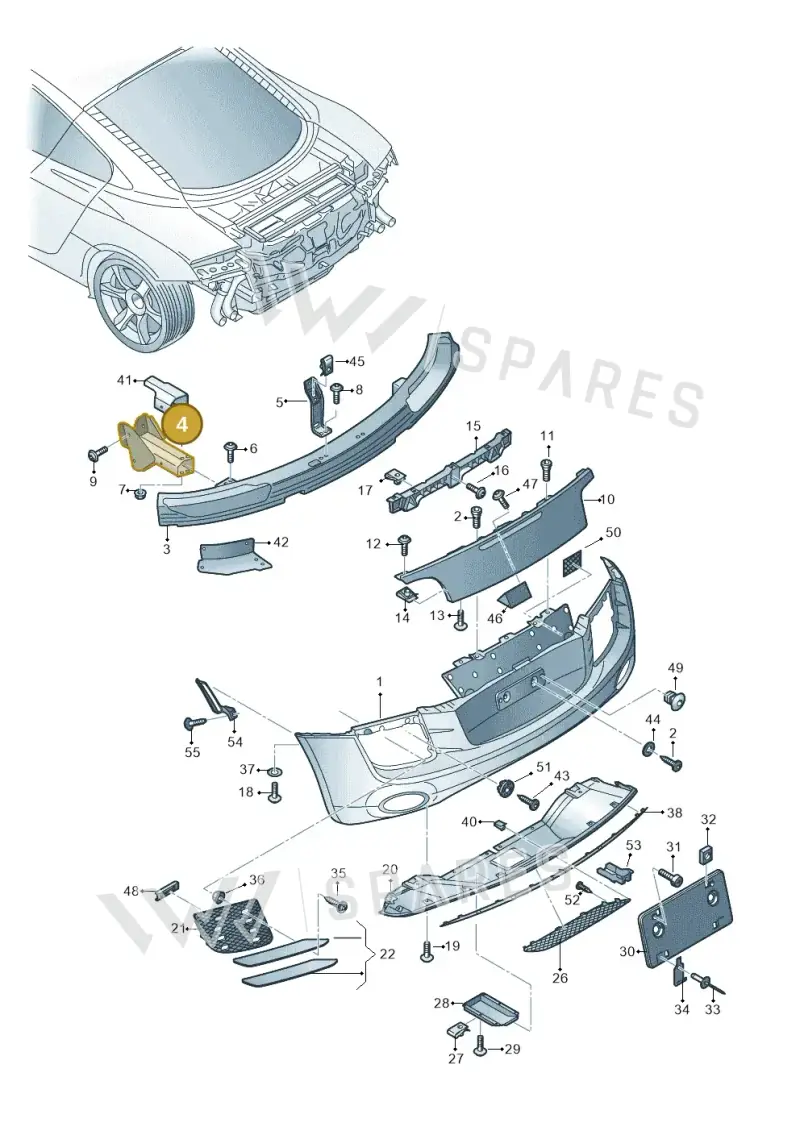 420807553B — Audi R8                08> (2007-) diagram 618807600, position 4