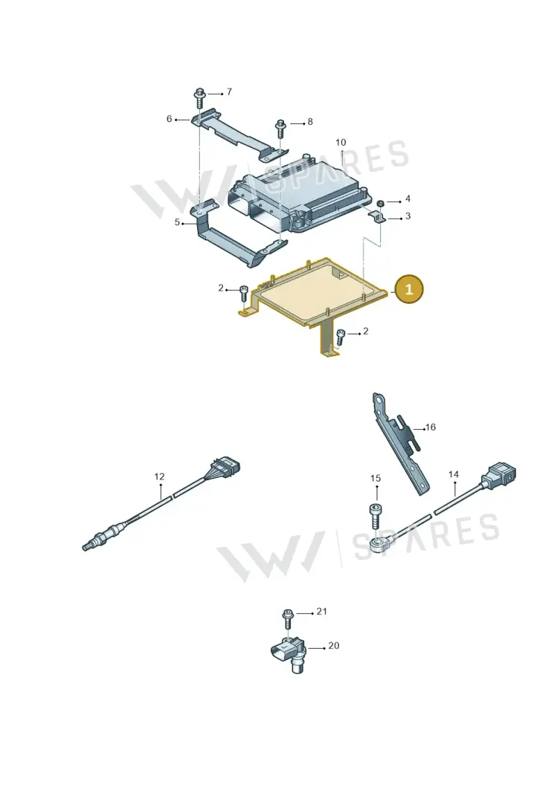 420907461B — Audi R8 qu. 5.2 (2012-2015) diagram 618906000, position 1