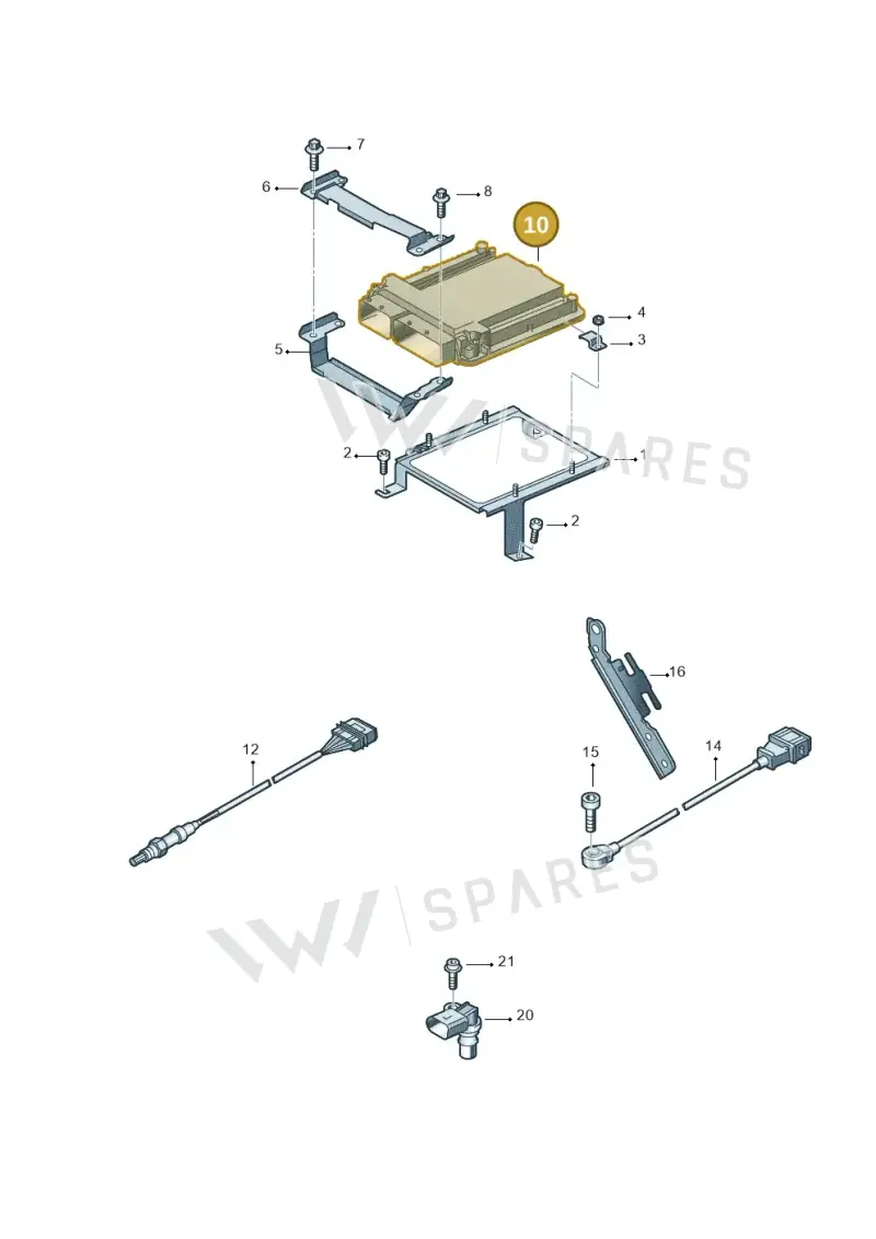 424910552G — Audi R8                08> (2007-) diagram 618906000, position 10