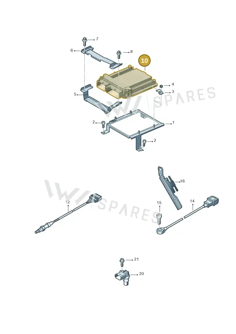 424910552J — Audi R8                08> (2007-) diagram 618906000, position 10