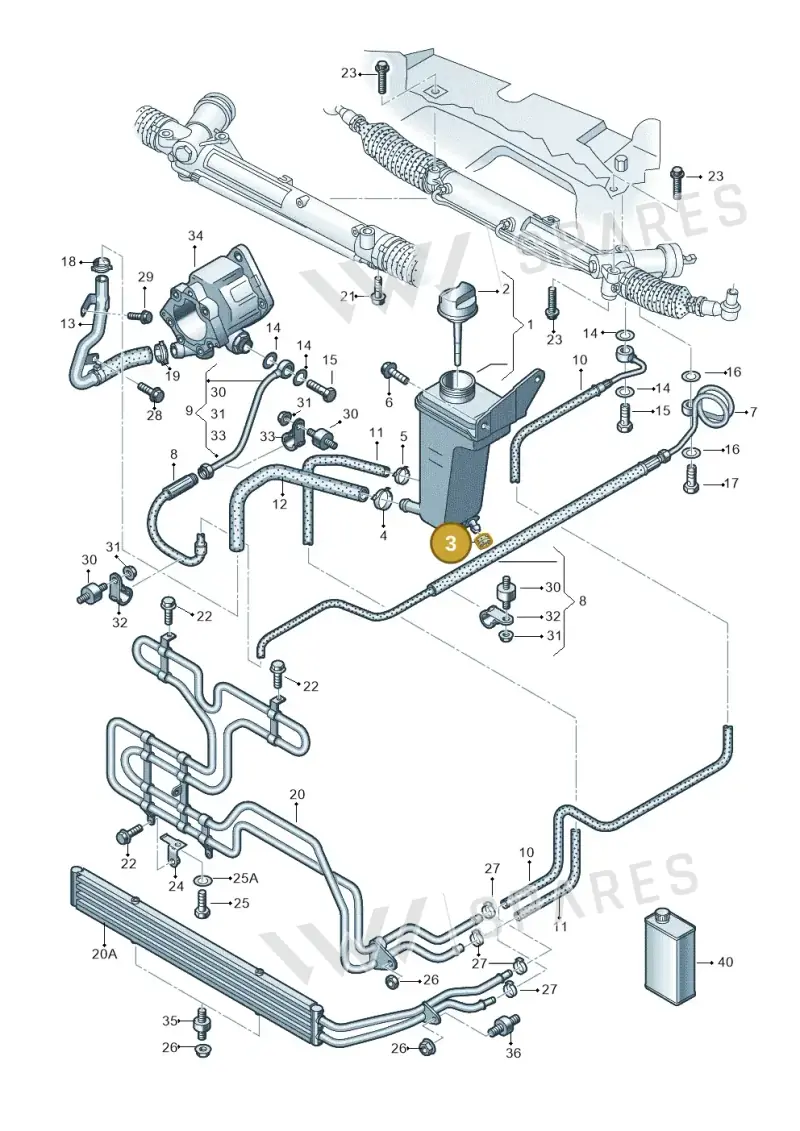 431129669 — Audi RS4 Cabrio qu.    08> (2007-) diagram 249422700, position 3