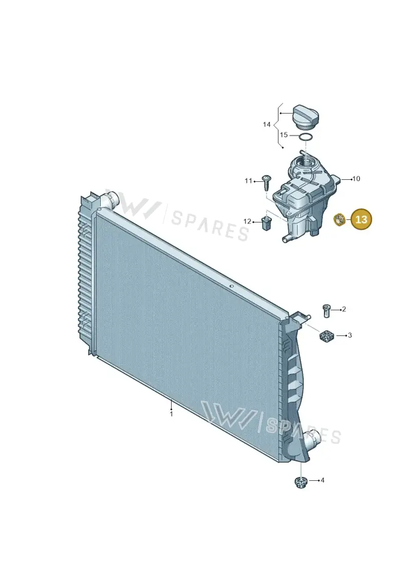 431129669 — Audi A6 2.7 TDI (2008-2011) diagram 448121700, position 13