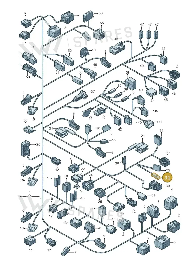 431971995 — Audi RS5 Coupe (2010-2015) diagram 620971900, position 31