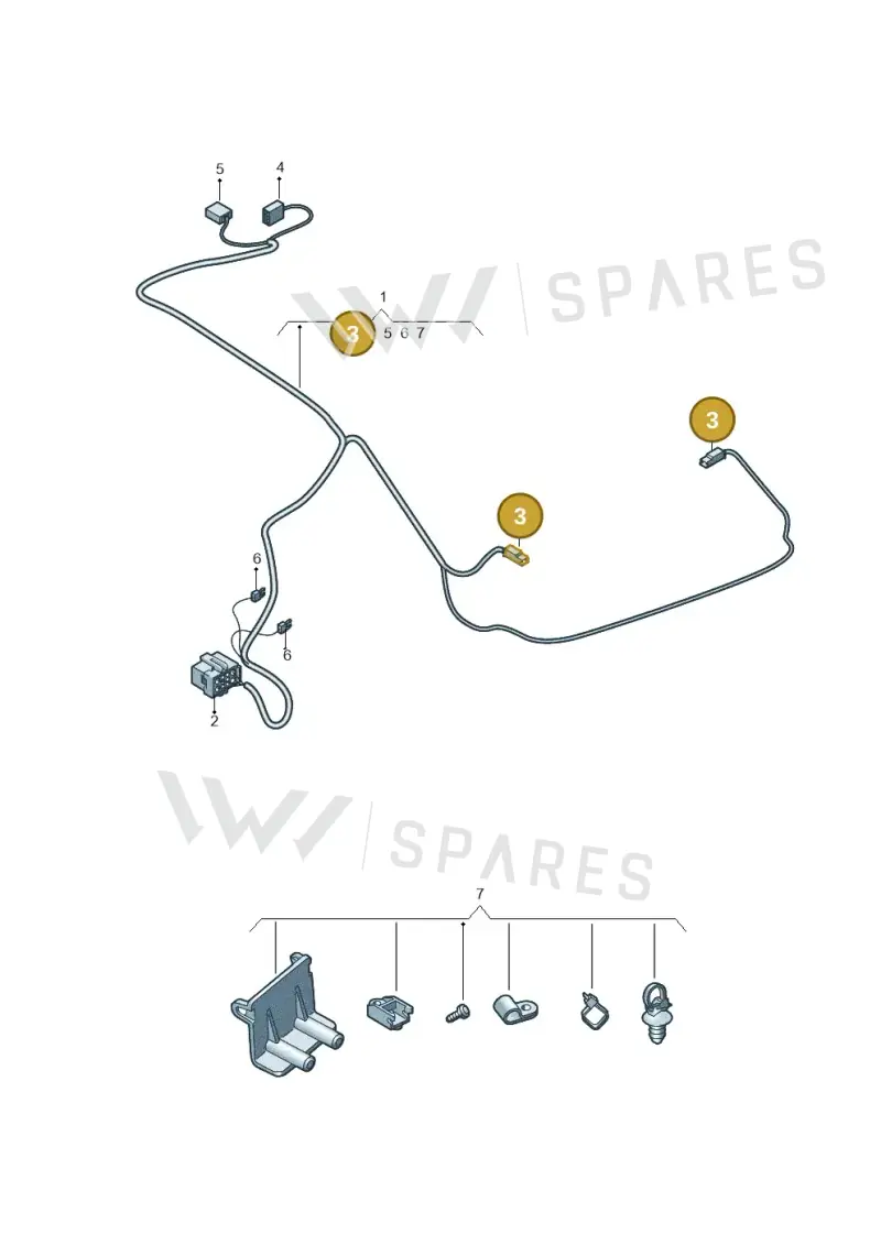 431971995 — Audi TTRS Coupe (2016-2023) diagram 850972800, position 3
