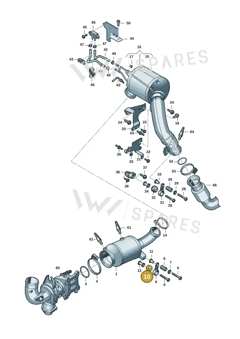 4A0253149B — Audi A5 Limo 2.0 (2024-) diagram 8wk253340, position 10