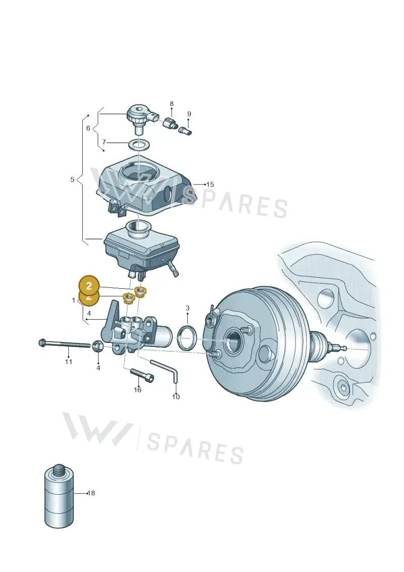 4A0611817A — Audi A7 Sportback (2014-2018) diagram 788611150, position 2