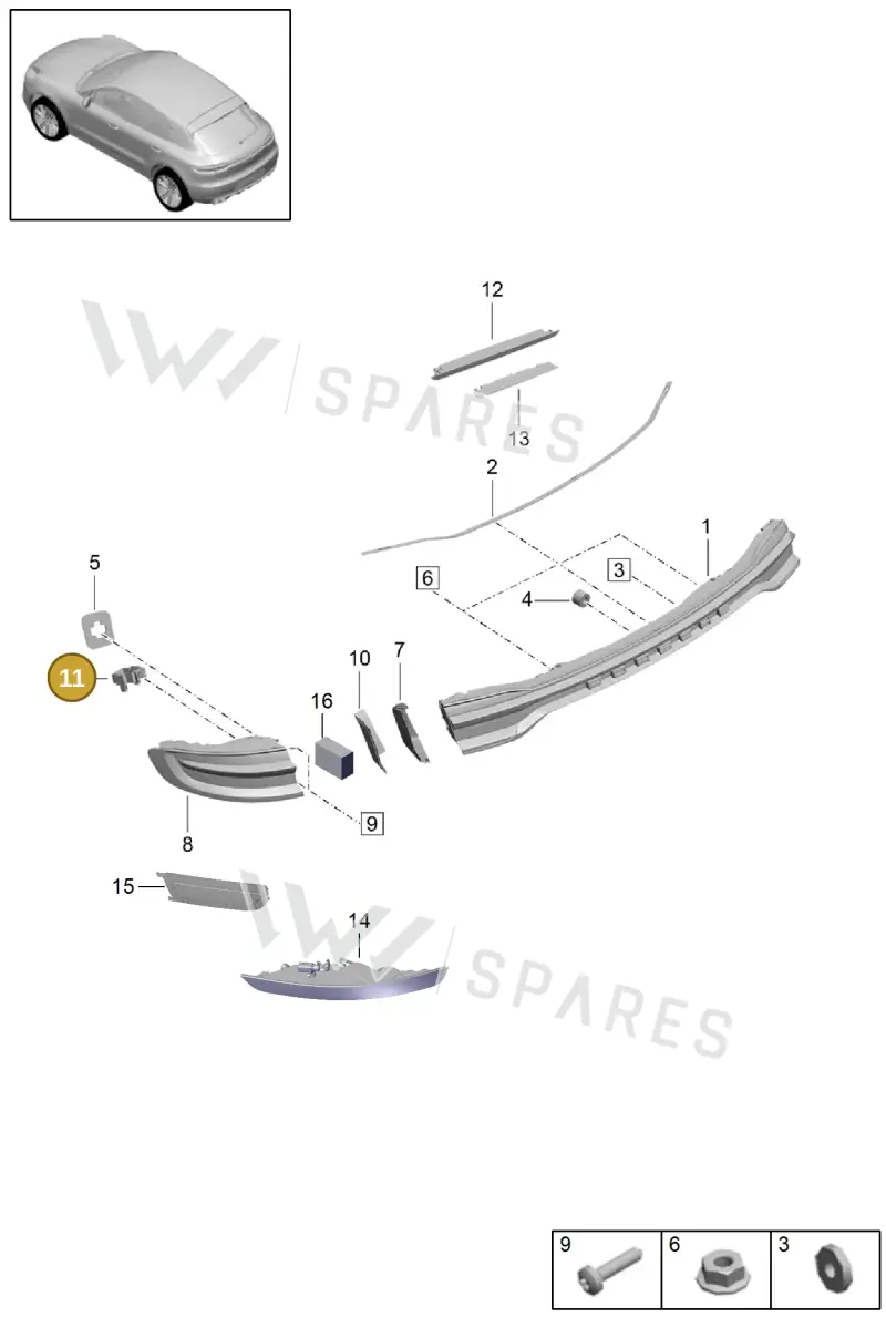 4A0937545C — Porsche Macan (2018-2022) diagram p52000228, position 11