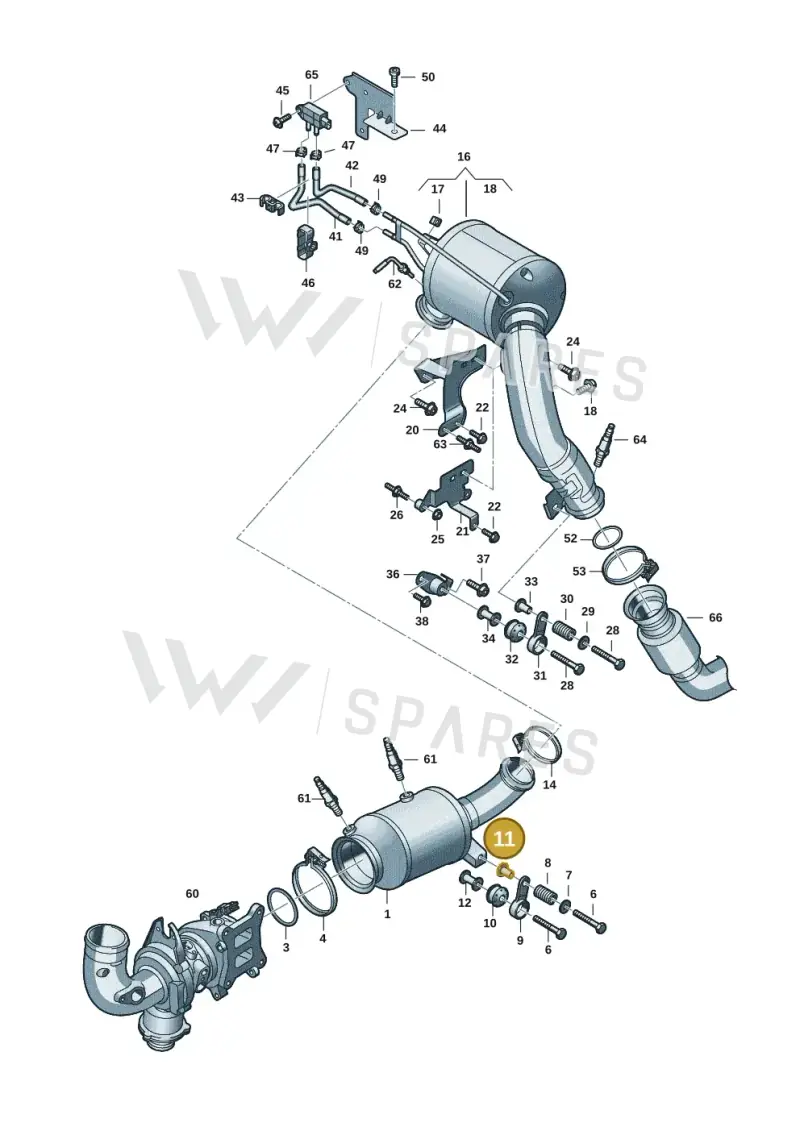 4B0253205C — Audi A5 Limo 2.0 (2024-) diagram 8wk253340, position 11