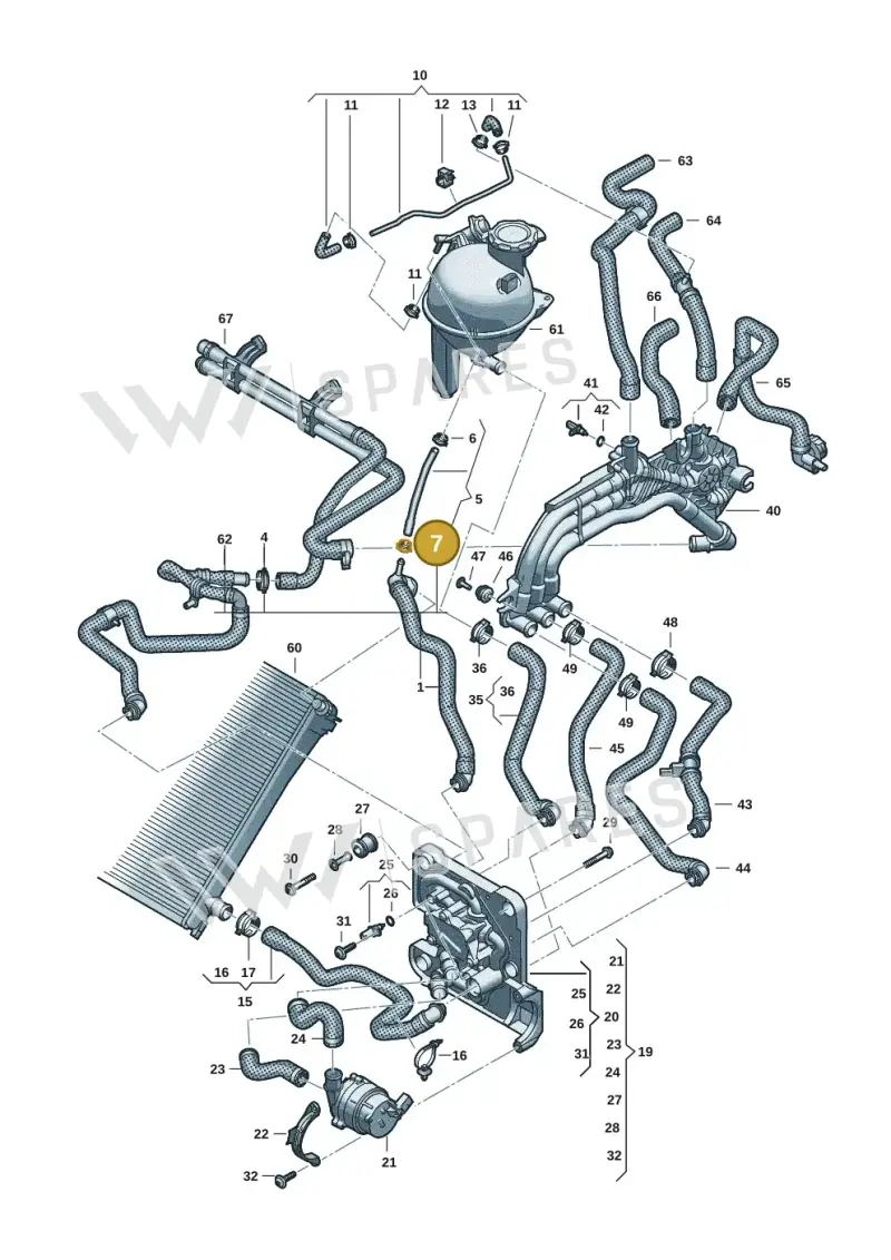 4B0422379 — Audi Q6 e-tron (2023-) diagram f5s121000, position 7