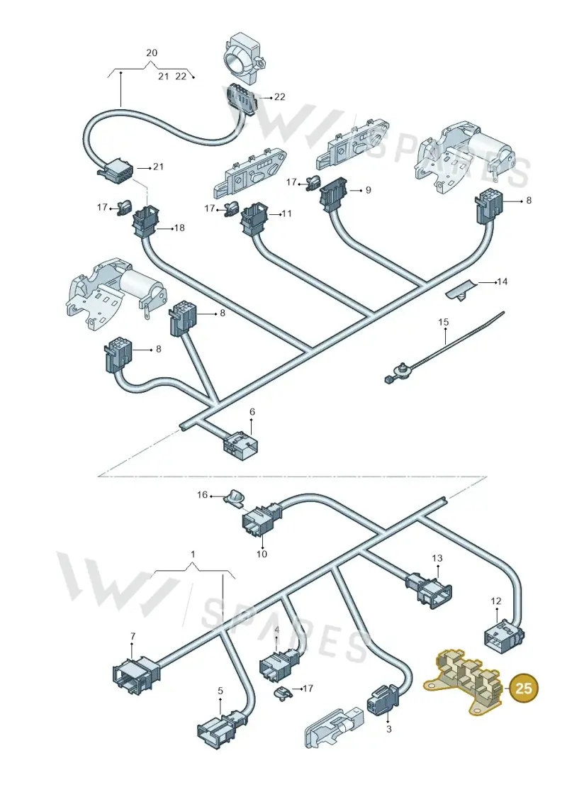 4B0937545B — Audi A8/S8/qu. lang    08> (2007-) diagram 291972800, position 25