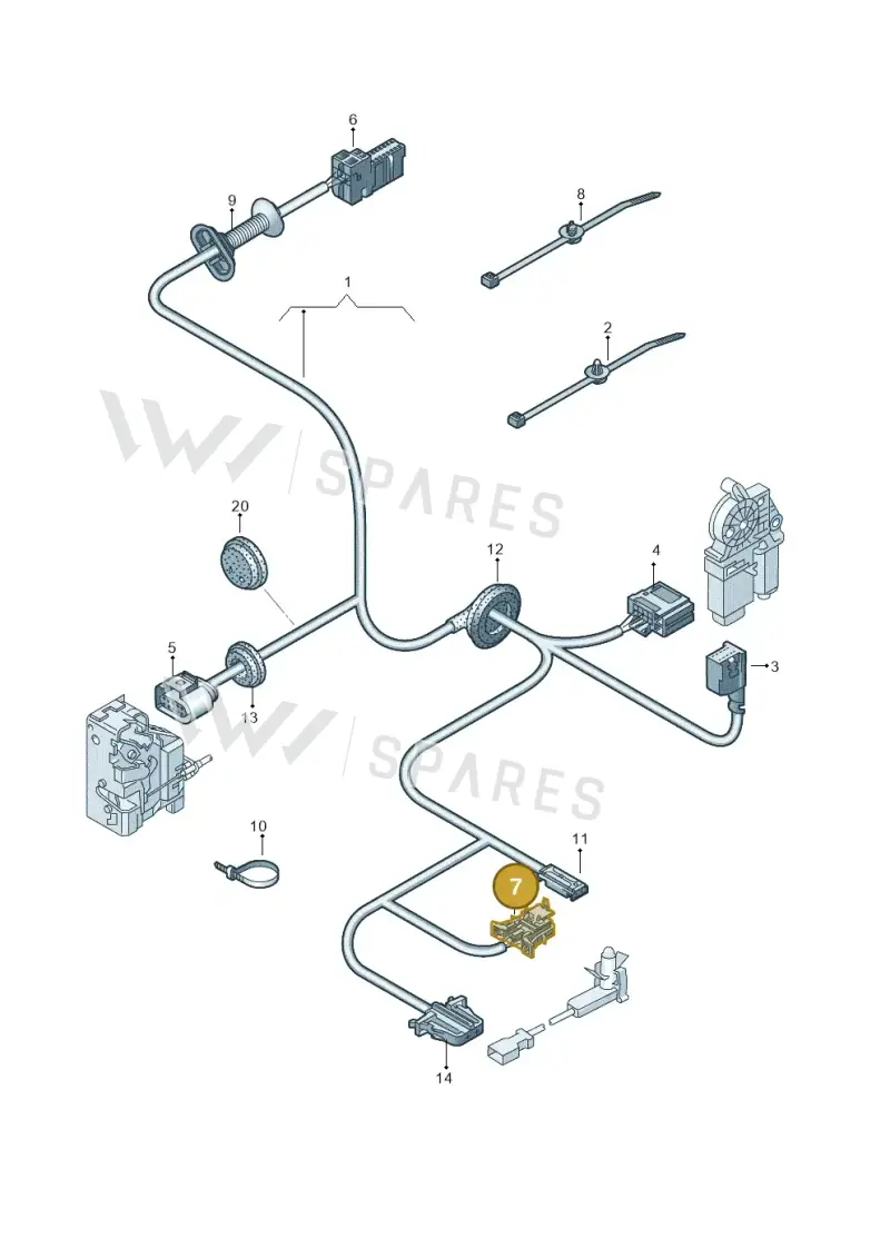 4B0971942 — Audi RS4 Cabrio qu.    08> (2007-) diagram 273972300, position 7