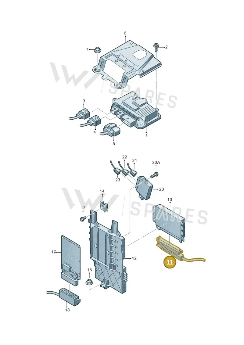 4B0973083A — Audi Q5 qu. 2.0 TDI (2012-2017) diagram 636907200, position 11
