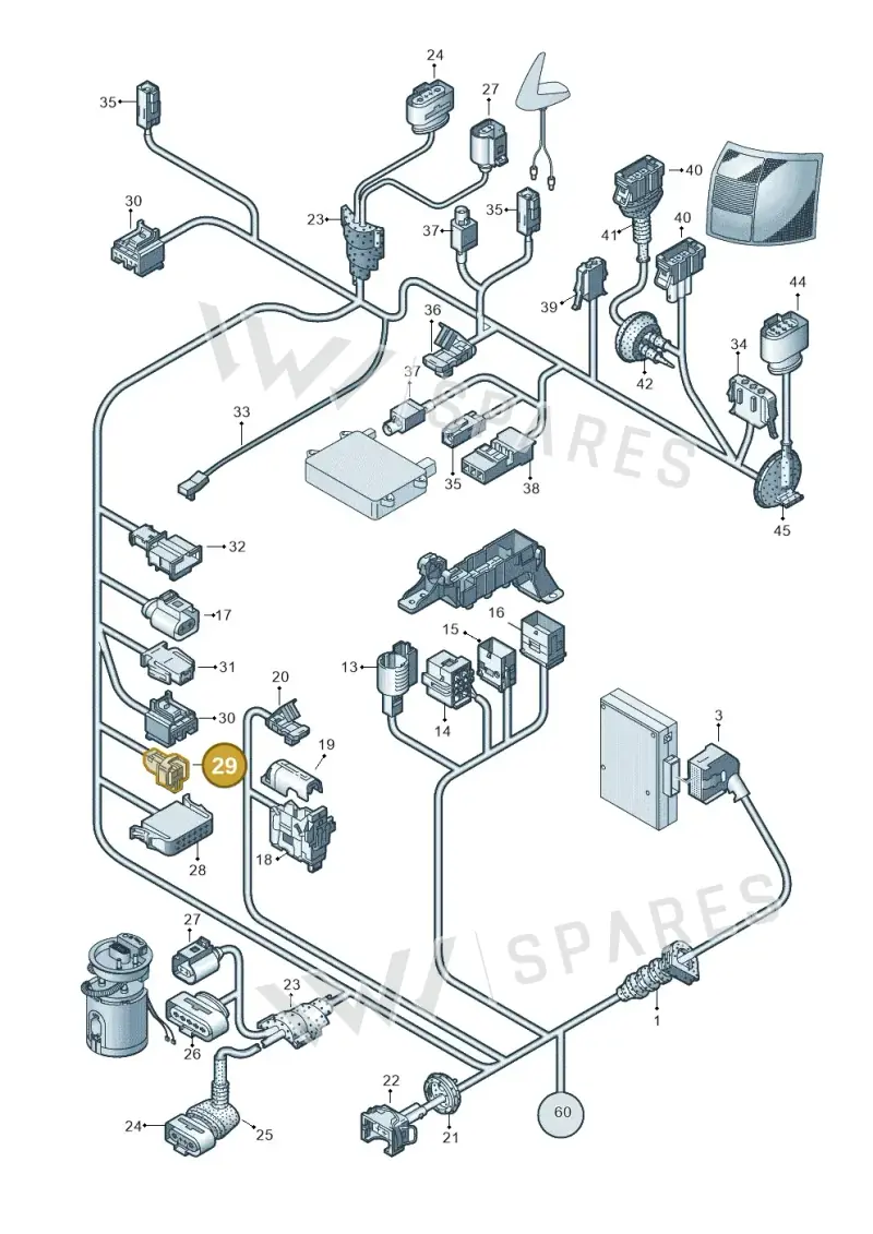4D0972571 — Audi RS4 qu.           07> (2006-) diagram 454971830, position 29