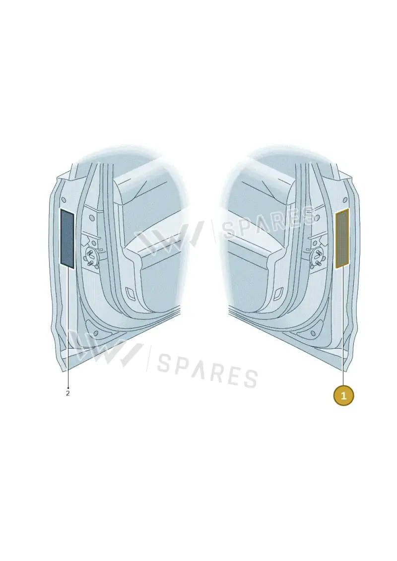 4E0010357S — Audi A8L (2017-2022) diagram 838010022, position 1