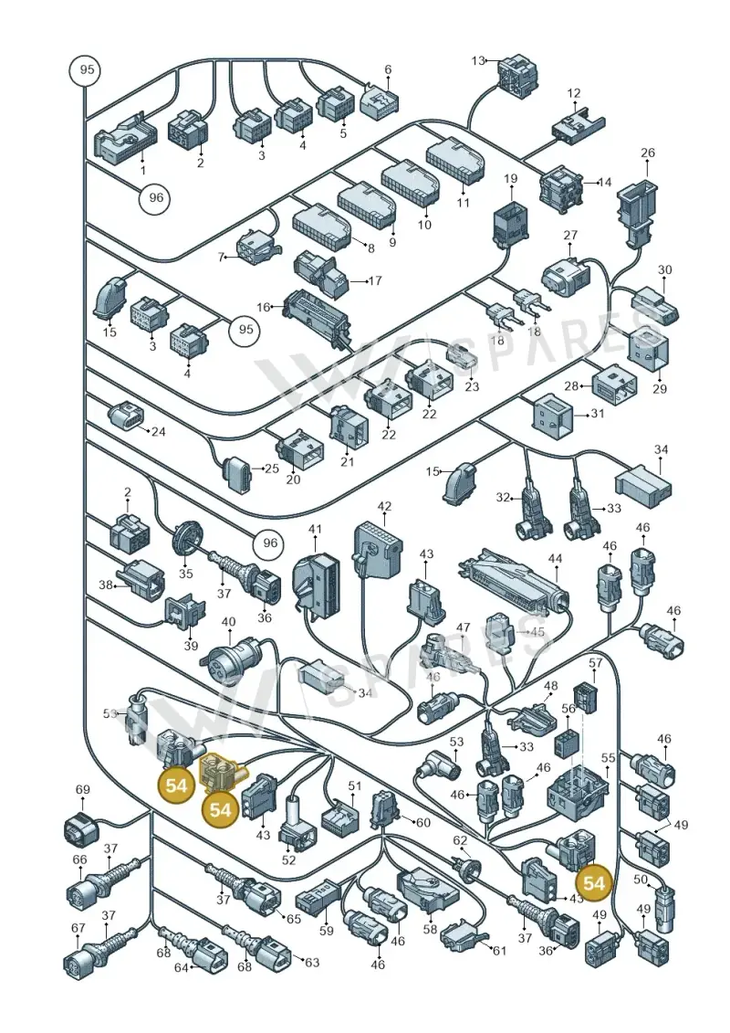 4E0035672K — Audi Q5 qu. 2.0 (2009-2018) diagram 647971820, position 54