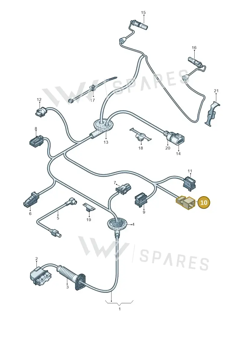 4E0035750 — Audi RS5 Sportback (2017-2025) diagram 849972330, position 10