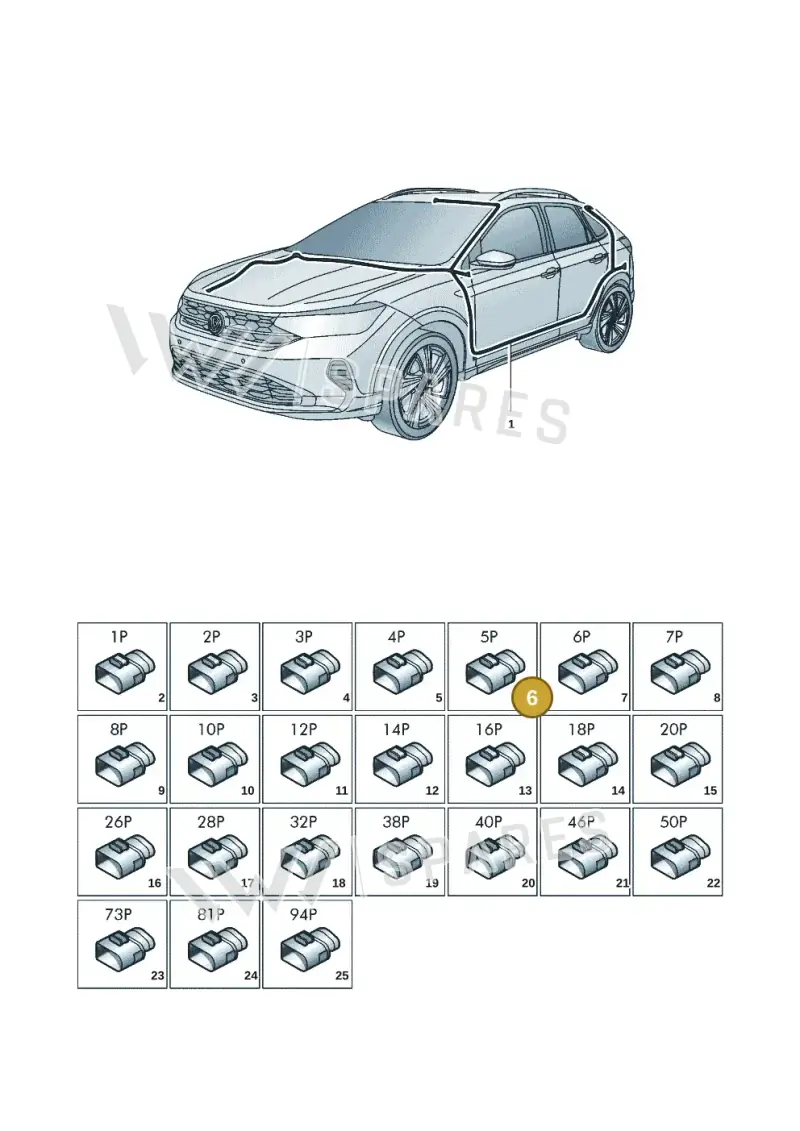 4E0035750D — Volkswagen Nivus (2020-) diagram 67b971080, position 6