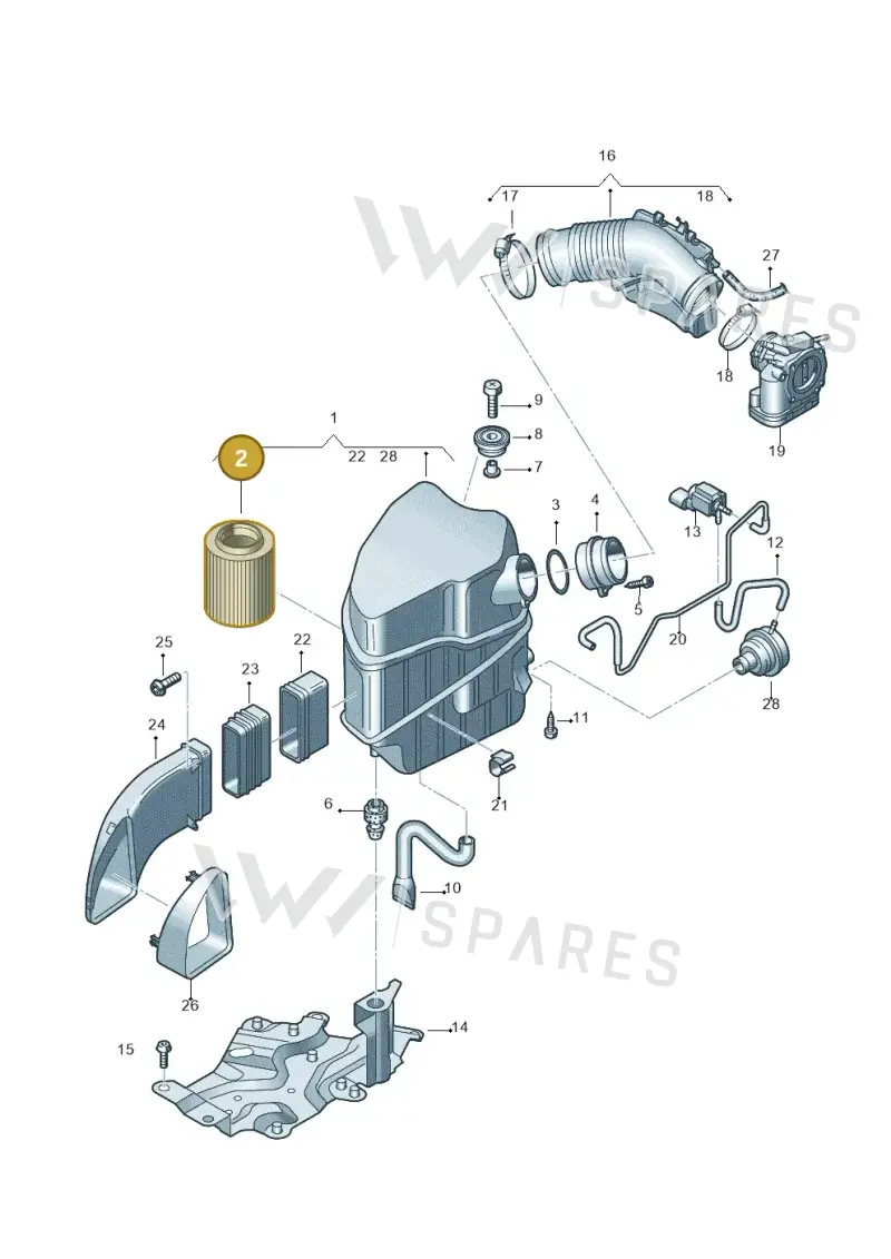 4E0129620C — Audi A8/S8/qu. lang    08> (2007-) diagram 291133200, position 2