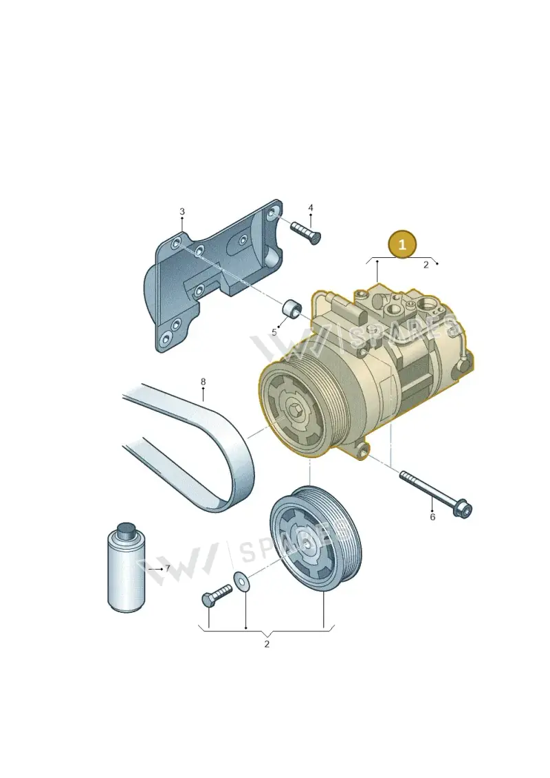 4E0260805AT — Audi A8/S8/qu. lang    08> (2007-) diagram 291260400, position 1