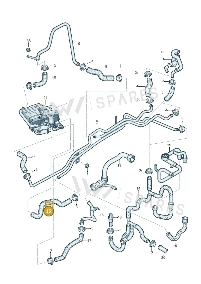 4E0265373A — Audi A8/S8/qu. lang    08> (2007-) diagram 291261310, position 12