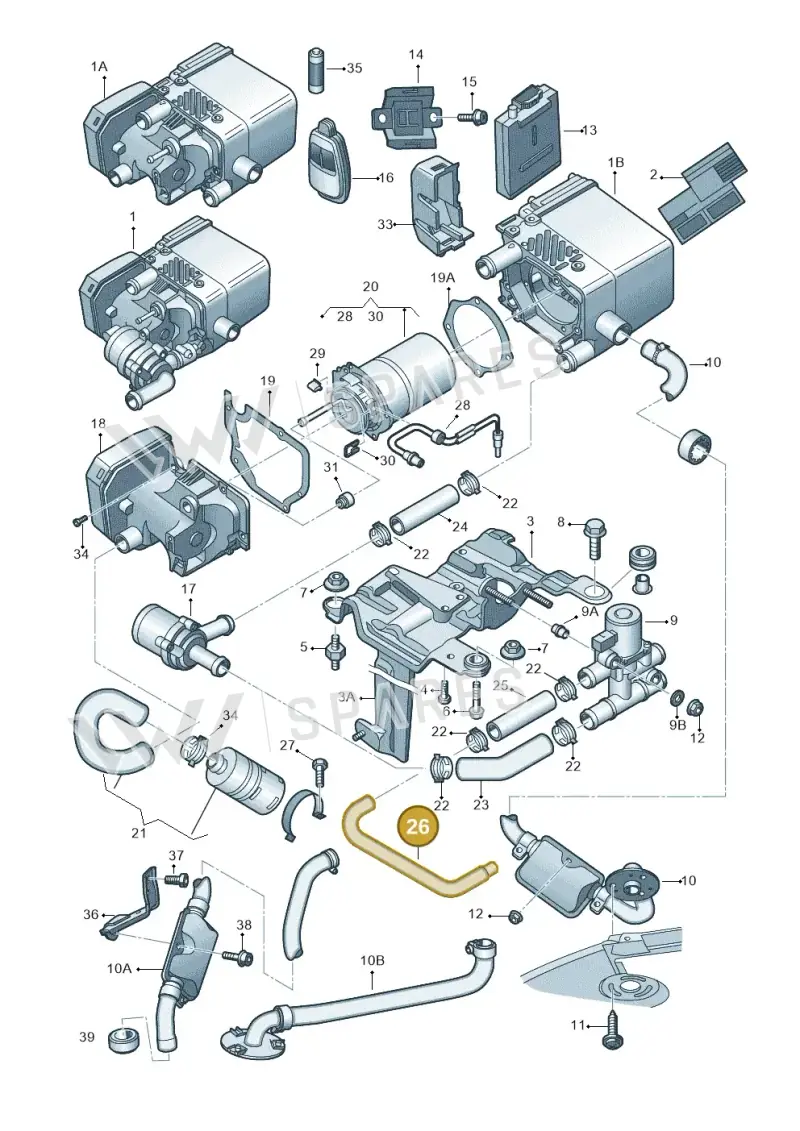 4E0265391 — Audi A8/S8/qu. lang    08> (2007-) diagram 291261460, position 26