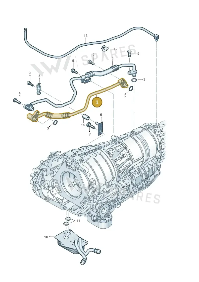 4E0317811G — Audi A8/S8/qu. lang    08> (2007-) diagram 291317540, position 1