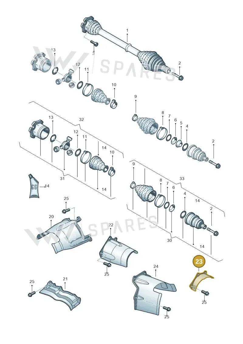 4E0407719 — Audi A8/S8/qu. lang    08> (2007-) diagram 258407250, position 23
