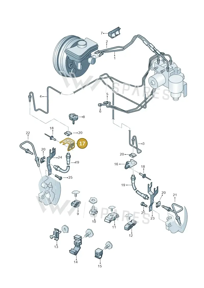 4E0611846K — Audi A8/S8/qu. lang    08> (2007-) diagram 249611200, position 17