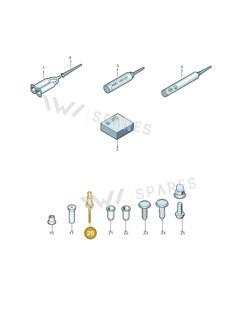 4E0809864A — Audi R8 qu. 5.2 (2012-2015) diagram 291800800, position 20