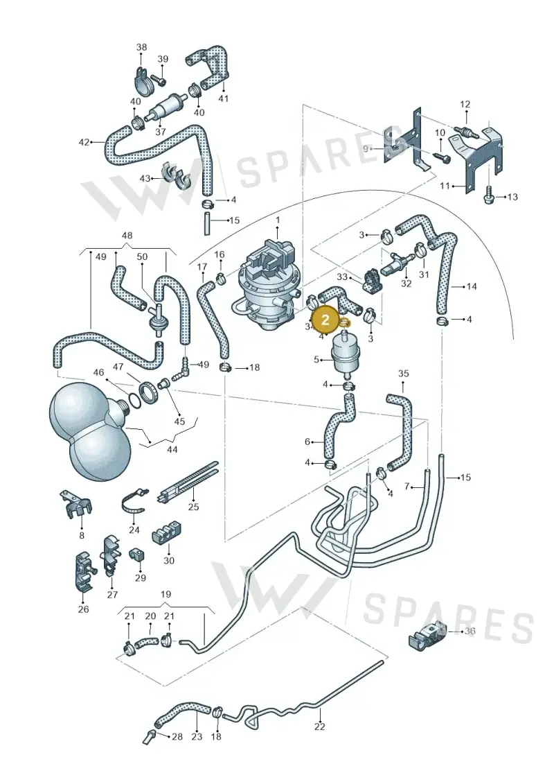 4E0906272AJ — Audi A8/S8/qu. lang    08> (2007-) diagram 291201850, position 2