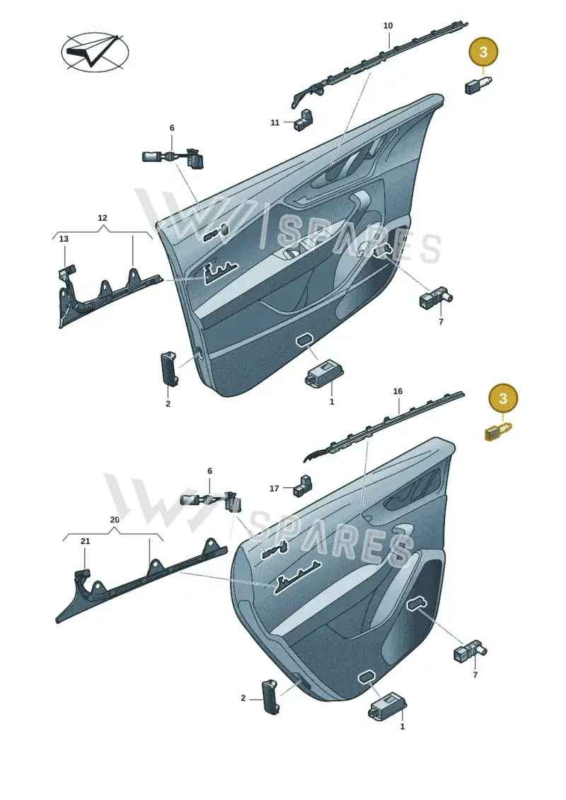 4E0919063 — Audi RS Q8 Quattro (2019-) diagram 429947014, position 3