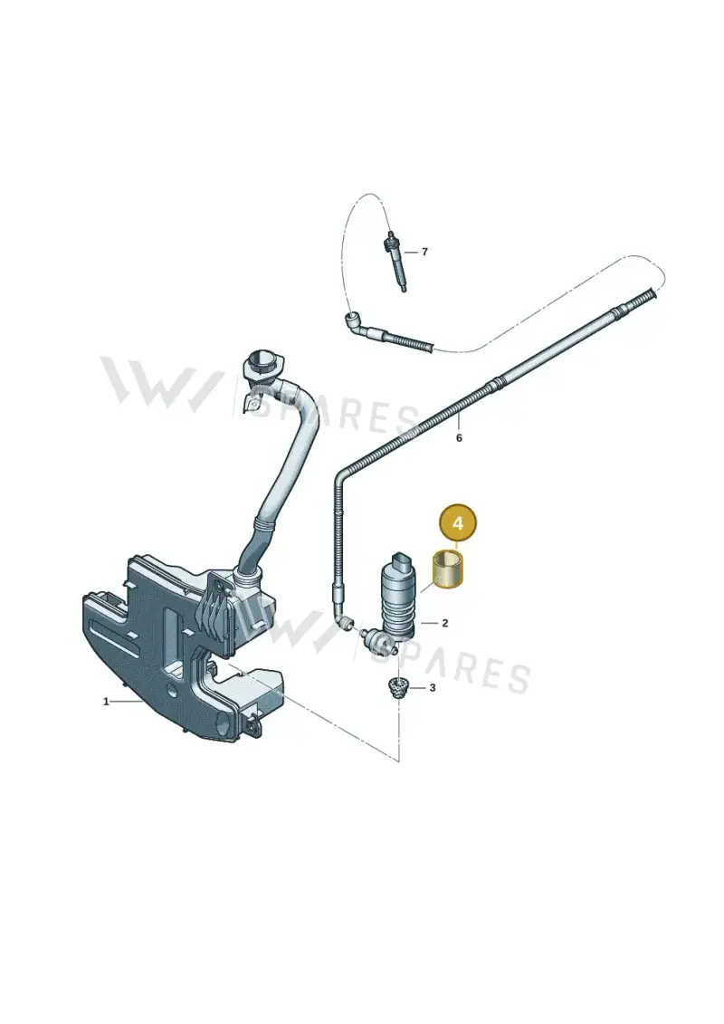 4E0955691 — Audi A5 Limo 2.0 (2024-) diagram 8wh955030, position 4