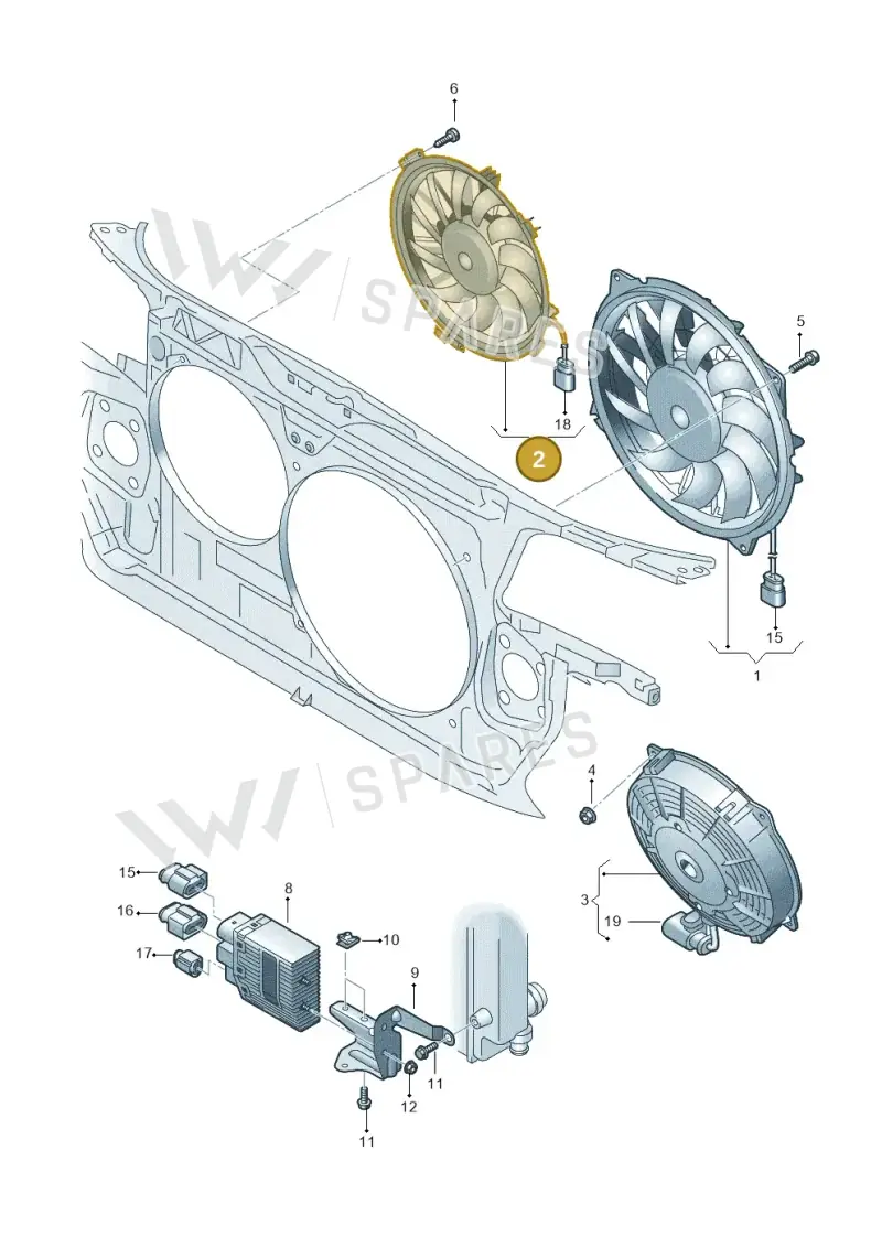 4E0959455H — Audi A8/S8/qu. lang    08> (2007-) diagram 249959550, position 2